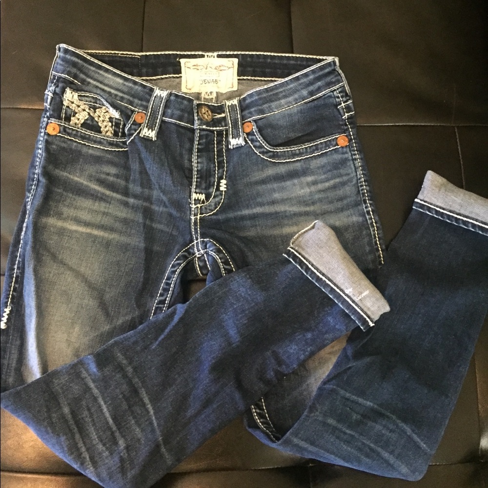 Big Star Crop Capris Jenae